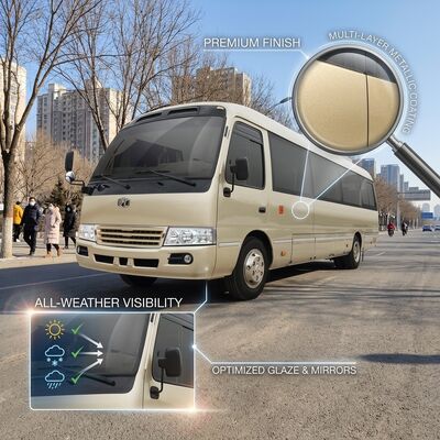 los 6m 19 energía de Zev Bus LHD de los asientos recuperan a Mini Bus eléctrico puro 89,7 KVH