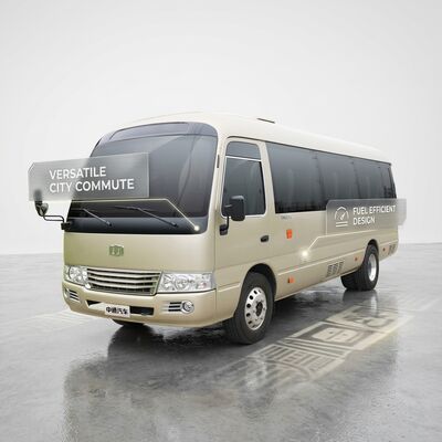 Autobús Mini Coaster Eléctrico de 6m con 18 Asientos y Batería de 89.7 kWh para Transporte Público
