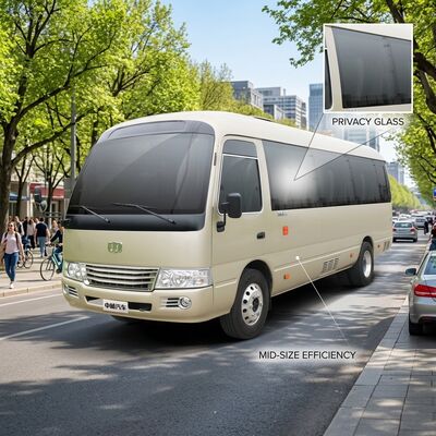 6m Emisión verde Autobús eléctrico de 12 plazas Autobús de transporte turístico Autobús de transporte 100 km/h