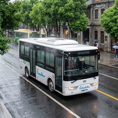 6.6m 16 asientos LHD Minibus eléctrico Autobús electrónico para el transporte público urbano