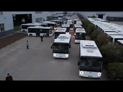 10.5m 30 asientos Pure Electric Bus Electric Tour Bus confortable de baja entrada.